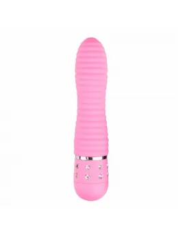 Love Diamond Pink Intimate Massager - Textured Multi-Speed Model