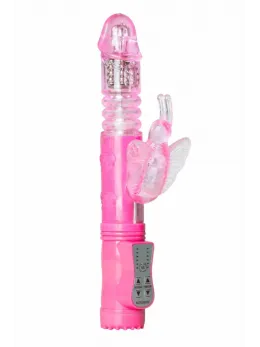 Easytoys Pink Butterfly Vibrator Multi-Speed Waterproof Model