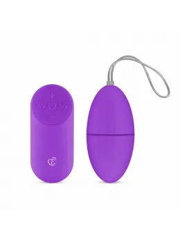 EasyToys Vibrating Egg Remote Control Purple - Compact Wireless Model