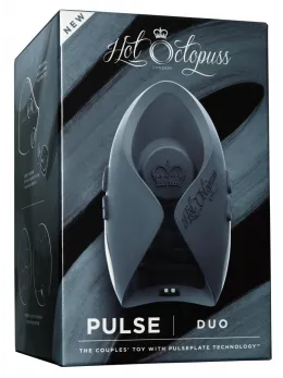 Hot Octopuss Pulse Duo 2025 Intimate Stimulation System, Compact, Black