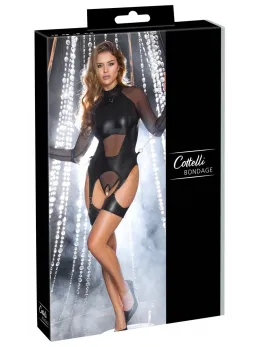 Cottelli Collection BONDAGE Set XL - Multi-Material Intimate Body & Cuffs