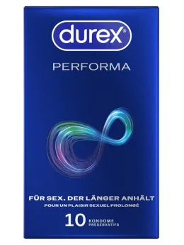 Performa презервативи за по-дълъг секс, анатомични, 10 бр.