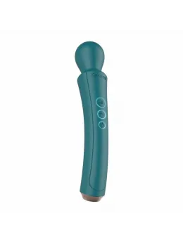 XOCOON Curved Wand Green - Rechargeable Ergonomic Massage Device