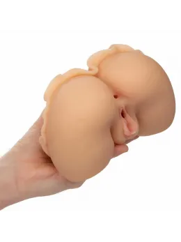 CalExotics The Peep Show Girl Dual Entry Pure Skin Intimate Device, Flesh, 1.4kg