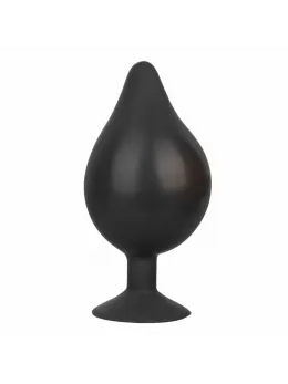 CalExotics XL Silicone Expandable Plug with Suction Base 16cm Black