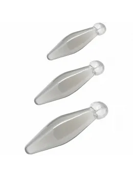 ToyJoy Anal Play Set 3-Piece Transparent Silicone Training Kit