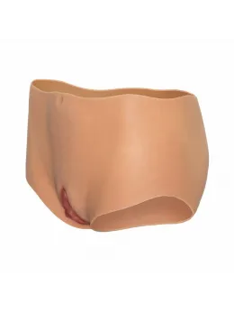Hidden Desire Alter Ego Silicone Open Brief Medium Waist Flesh S-L