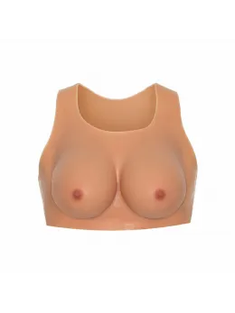 HIDDEN DESIRE ALTER EGO Silicone Wearable Breast Top D-Cup, Flesh Tone