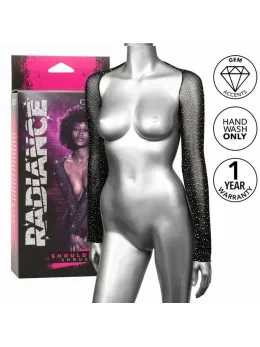 CalExotics Radiance Mesh Shrug with Rhinestone Detailing, One Size
