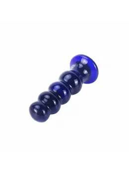 TOYJOY Buttocks The Radiant Vibrating Glass Plug 5 Modes Transparent