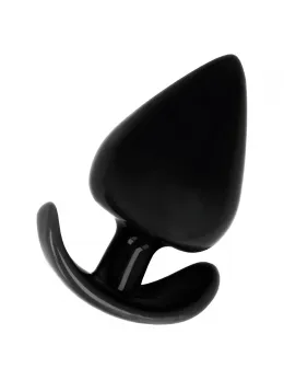 Addicted Toys Intimate Plug 8.5 cm - Flexible Ergonomic TPR, Black