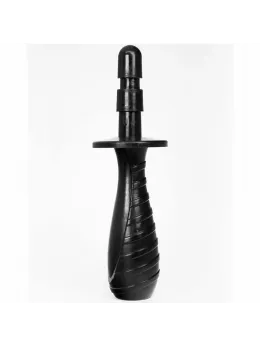 Hung System Plug Black 23.5 cm - Modular Intimate Accessory with Handle