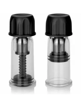 Vacuum Twist регулируеми помпички за зърна, черни, 2 бр.