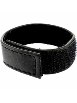 Metal Hard Adjustable Leather Body Strap Black - Universal Fit, Velcro Closure