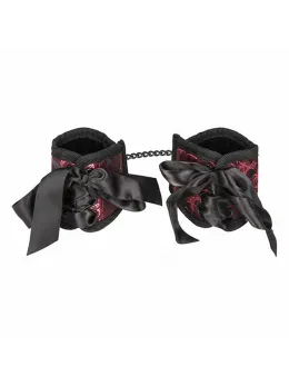 CalExotics Scandal Corset Cuffs Red & Black Adjustable Restraint 28cm
