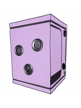 SECRET DOME KINK CLUB SCANDALE Intimate Play Cabin Purple 100x100x140cm
