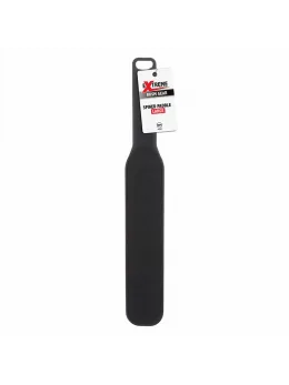 HIDDEN DESIRE Extreme Spiked Paddle Large Black - Silicone Impact Tool 31cm