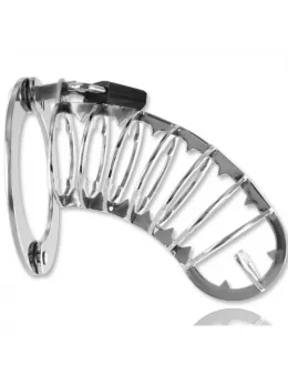 METAL HARD Stainless Steel Anatomic Intimate Cage 14 cm with Lock