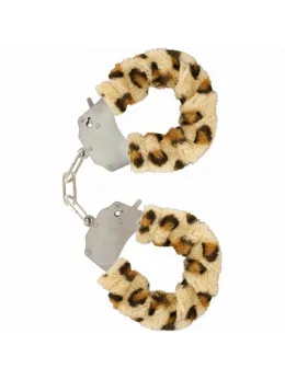 TOYJOY Furry Fun Cuffs Leopard - Soft Padded Restraint System