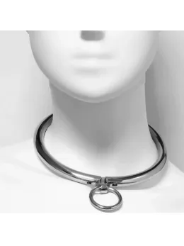 Metal Hard Stainless Steel Collar with Combination Lock 13.5 cm