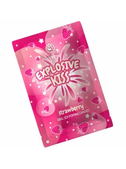 Secret Play Strawberry Fizzy Edible Candies 9g Single-Serve Sachet