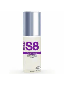 S8 Hybrid Glide Lubricant 125 ml - Gentle Skin Formula, Easy Clean-Up