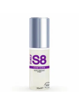 STIMUL8 S8 Hybrid Intimate Lubricant 50 ml - Gentle Formula, Easy Clean-Up