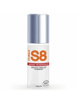 STIMUL8 S8 Water-Based Anal Lubricant Heat Effect 125ml - Warming Formula