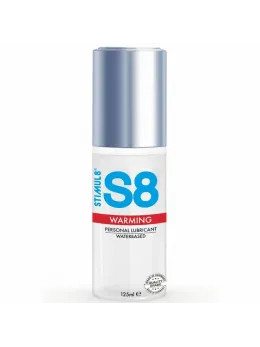 S8 Heat Effect Water-Based Lubricant 125ml - Warming, Paraben-Free