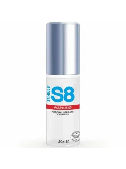 STIMUL8 S8 Heat Effect Water-Based Lubricant 50ml - Gentle Warming Formula