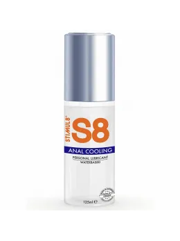 S8 Water-Based Anal Lubricant Cooling Effect 125ml - Paraben-Free Formula