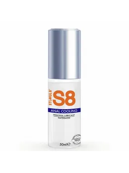 S8 Anal Lubricant Water-Based Cooling Effect 50ml - Paraben-Free Formula