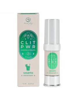 Secret Play Clit Pwr Mojito Stimulating Balm 15ml - Airless System