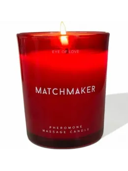 Eye of Love Matchmaker Red Diamond Massage Candle 150ml Cedar & Blackcurrant