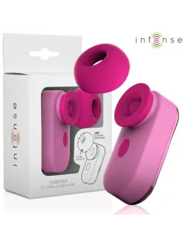 INTENSE Sabrina Compact Pink Tapping Intimate Device, Magnetic Charging