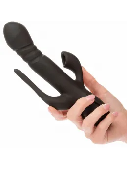 CalExotics Triple Euphoria Black Multi-Action Intimate Device 14 cm