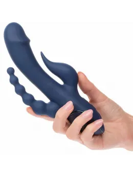 CalExotics III Triple Action Intimate Machine Blue Rechargeable Waterproof