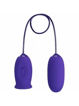Pretty Love Daisy Youth Violet Wireless Stimulating Egg 12+3 Modes USB
