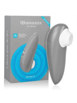 Womanizer Starlet 3 Intimate Air System Grey, 6 Levels, Waterproof