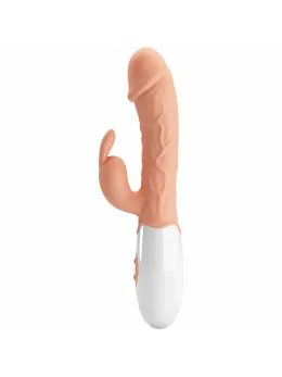 PRETTY LOVE Easter Bunny Dual Motor Flexible Intimate Device, Flesh 21cm