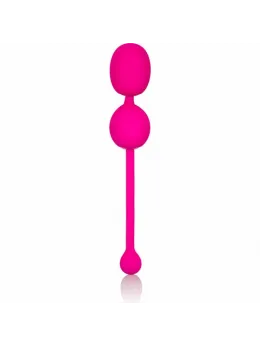 CalExotics Rechargeable Dual Kegel System Pink Silicone 9cm