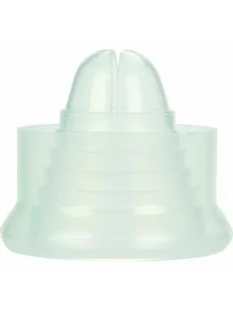 CalExotics Universal Silicone Pump Sleeve Clear, 8 cm Diameter, Flexible Fit