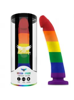 MYTHOLOGY Devon Pride Intimate Machine L - Premium Silicone, Pride Colors