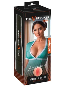 Rebel V-Stroker Monique Compact Intimate Device, 26.5 cm, TPE/ABS