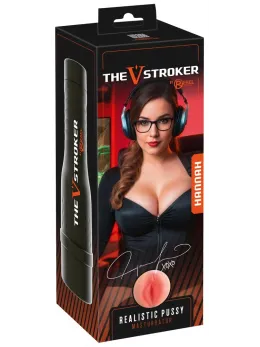 Rebel V-Stroker Hannah Compact Intimate Device, Skin-Like Material, 26.5cm
