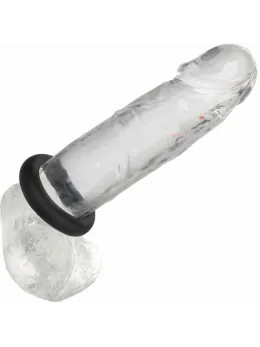 CalExotics Alpha Liquid Silicone Medium Support Ring Black 2cm