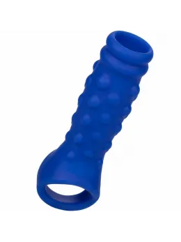 CalExotics Admiral Liquid Silicone Beaded Extension Blue 10.3cm