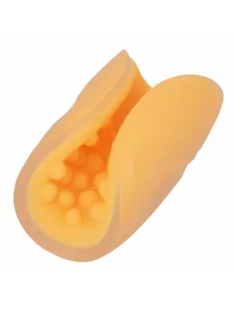 CalExotics Beaded Grip Flexible Intimate Device Orange 12.75cm TPE