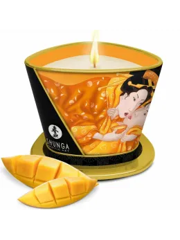 SHUNGA Massage Candle Mango 170ml - Aromatic Massage Oil Candle