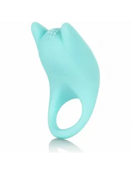 CalExotics Dual Exciter Ring Rechargeable Silicone 7 Modes Black 7.5cm